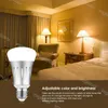 LED Bulbs 7W WiFi Smart Light Bulb E27 RGBW Lamp Colorful Changing Work With Google Home Alexa DHL