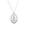 S2487 bijoux de mode vierge marie pendentif collier Rhinstone chandail chaîne colliers ras du cou