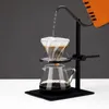 Paslanmaz Çelik Kahve Makinesi Tutucu Yok Kahve Filtresi Bardak Tutucu Ayrılabilir Ayarlanabilir Yükseklik Destek Çerçevesi Ev Kitch 210326 için