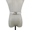Riemen 2021 Luxe ontwerpbrief Buckle Diamond 2,5 cm dunne riem voor vrouwen kristal tailleband vrouwelijke strass jurk mode