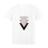 T-Shirt da donna Streetwear Camicie Geometria Grafica Grunge Abbigliamento estetico Moda Ropa Mujer 2021 T-shirt manica corta estiva