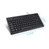 Mini 85 Taste USB Wired Keyboards Compact Thin Office -Tastatur für Desktop -PC -Laptops Computer Notebook6056573