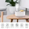 YAJIAO 1000ML Projector Air Humidifier Aroma Diffuser 4000 mAh Battery Rechargeable with Night Light for Baby Bedroom Office 210724