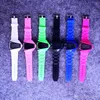 Orologio da aereo luminoso unisex 6 colori LED tendenza della moda di studenti maschi e femmine paio di orologi per bambini in gelatina cinturino in gel di silice multicolore