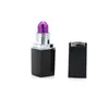 Portable Lipstick Metal Smoking Pipes Tobacco Cigarette Women Pipe Fashion Magic Aluminum Alloy Shaped Mini Lady Gift