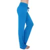 Pantaloni da yoga da donna con coulisse estivi Taglia Ps Sport Activewear Pantaloni larghi elasticizzati Assorbimento dell'umidità Pantaloni leggeri a gamba svasata in modale viola Yeow rosso6076603