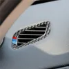 Guarnição da capa de ventilação de ar condicionado de fibra de carbono para BMW X1 E84 2011-2015 C301c