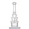 2021 Hookah Glass Bongs DAB RIG BUIS FILTER 9,7 inch 14mm verbinding met Quartz Banger