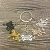Keychains Poodle Key Chains Fashion Pet Dog Jewellery Car Keychain Bag Keyring For Women Men6665855