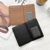 Luxurys Designers Card Holder Men Womens wallet Cards Holders Black Lambskin Mini Wallets Coin purse pocket Interior Slot Pockets 7472141