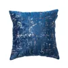 Almofada/travesseiro decorativo capa de almofada de veludo capas macias caso kussenhoes brilhante para sala de estar casa sofá decorativo
