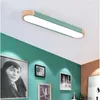 Deckenleuchten Nordische LED Hängende Oberfläche für Studie Wohnzimmer Gangküche Rechteck Farbe Lampe Eisen Moderne Japanisch