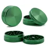 2 pièces Grinder 50 mm Fumer Herb Crusher Alumim Alumim Alloy Metal Grinders 50 mm * 20 mm 8 couleurs Randm Tornado 7000 9000 10000 12000