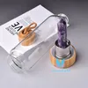 Crystal Bottle Portable Natural Reiki Quartz Gemstone Point Cup Multi-Colored Drinkware Healing 500ML Hiking Camping Hydration Accessories