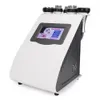 5in1 Lipoaspiração ultra-sônica Máquina de emagrecimento 40K Vácuo Multipolar Bipolor RF Laser Beauty Equipamento