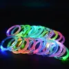 Fashion Flash Dance Bracelets Pulseiras LED LED PLUST GLOW Bangle in the Dark Carnival Birthday Gift Neon Party Supplies