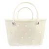 Bogg Borse Silicone Beach Custom Tote Fashion Eva Plastic Beach Borse 2021 Women Summer261V