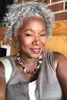Diva1 Afro Высокая слойная плюшка для стрижки Художник DrawString Глубокий вьющиеся вьющиеся ананас-пони Хвостовой клип в обручке наращивания волос для афроамериканских чернокожих