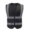 Reflecterende Vest Veiligheid Jas Strip Persoonlijke Beveiliging Bouw Hoge Zichtbaarheid Hi Vis Work Kleding