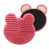 Silikon Makeup Brush Cleaner Pad Quick Washing Box Sponge and Mat Cosmetic Brushes Clean Scrubber Foundation Cleaning Make Up To1331944