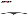 Fibra de Carbono Airwolf Integrated MTB Montanha Mountain Bike Barra Aero Barra com haste + 2 ° Bicicleta guidão 580-800mm 28.6mm Hastes 40-70mm comprimento