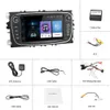 Bilradio 2 DIN Android 8.1 Multimedia Player GPS AutorAdio 2din för FORD / FOCUS II / MONDEO MK4 / S-MAX / GALAXY / C-MAX /