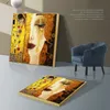 Gustav Klimt Canvas Paintings Golden Tears And Kiss Wall Art Printed Pictures Famous Classical Art Home Decoration224Z