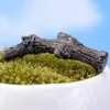 Sztuczne Mini Fairy Garden Miniaturowe Suche gałęzie drzewa Bagażniki DIY Terrarium Akcesoria Sukulety Mikro Krajobraz Dekoracji