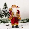 Kerstversiering Santa Claus Decoratie Desktop Figuur Levensechte Doll Figurine Perfect Drop Ornament
