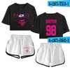 Survêtements pour femmes Twice FANCY T-Shirt Deux pièces Outwear Summer And Shorts Suit Crop Fashion Top + Survêtement