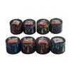 Backwoods Grinder 40mm 50mm 55mm 63mm Tobacco Slicer Smoking Accessories 4 Layers Herb Crusher Colorful Grinders Hand Muler