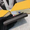 Luis Vuittons Short Victorine Flap LVSE Designers förseglade LouiseHandbag Wallet Fold Envelope Press 3 Stud Card Holder Multicolor Pocket Dragkedja handväska