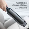 Licheers Mini Wireless Car Vacuum 5000 PA 60W Super Strong Suction Portable Handheld Auto Vacumm Cleaner för Car Home