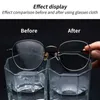 20 50sts återanvändbara glasögon Anti-dimma Wipes Pre-Fistened Lens Cloth Defogger Eyeglass Swim Bicyle Goggles Unisex Cloths 210728247w