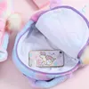 Licornes Dessin Animé Livre D'école Sac À Dos Mignon 3D Fourrure Sac À Dos Pour Filles Voyage Sacs Enfants Cartable Enfants Cadeau 0131