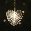 Strings 10/20/30/50/100m LED Fairy String Licht Big Love Lantern Romantisch trouwfeest Kerst Garland Valentijnsdag Deco