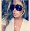 Big Brand Design Aviation Sunglasses Men Fashion Shades Mirror Female Sun Glasses For Women Eyewear Kim Kardashian Oculo