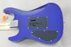 Haute Qualité Bleu Blue Blue Jackson Guitar Hardware avec Système de Tremolo Guitare électrique @ 9