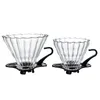 Стеклянный кофе для кофе для кофе Clever Comewor 1-2,2-4Cupengine стиль кофе капельницы фильтр чашка портативный многоразовый безбумажный наливает более 210326