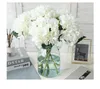 47cm tête de fleur d'hortensia artificielle imitation soie produit unique 11 couleurs pour la décoration de fête à la maison de centre de mariage