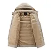 Мужская куртка для логотипа Men's Down Parkas Стиль одежды в стиле одежды. Повседневная мода-стойка для воротника с ветропроницаемыми и бархатом, чтобы сохранить теплый Kare22