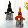 Feestartikelen Halloween Decoratie Rudolph Faceless Doll Ornaments Bat Top Hat Gnome Dolls Kinderen Speelgoed Geschenken Horror Props
