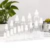 Kunststoff-Parfümflaschen aus PET, 2 ml, 3 ml, 5 ml, 10 ml, 30 ml, 50 ml, 60 ml, 100 ml, Zerstäuber, transparent, leer, nachfüllbar, Mini-Sprühbehälter, tragbare Sprühflasche