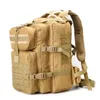 Outdoor Sports Backpack Molle Expand Hiking Mountaineering Tactics Men and Women Attack Waterproof Adventure Q0721