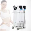 2022 4 Hantering EMSLIM HI EMT Slimming Machine EMS Neo Machine med sitskudde Synkroniserad RF-värme Hiemt + Contractions