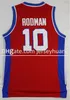 Derrick Rose Jerseys Koszykówka Miasto Isiah Thomas Bill Laimbeer Dennis Rodman Joe Dumars Grant Hill Blake Griffin Blue White Red