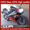 Fairings For Aprilia RSV RS 125 R RR 125RR RS125 99 00 01 02 03 04 05 36No.45 RS4 Matte color RS-125 RSV125 RSV-125 1999 2000 2001 2002 2003 2004 2005 RSV125RR 99-05 Body Kit