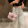 Kadın Moda Serpantin Omuz Messenger Çanta Zincirler Crossbody Çanta PU Deri Çantalar Ve Çantalar Lüks Tasarımcı