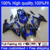 Injection Mold Fairings For SUZUKI GSXR600 GSXR-750 750CC GSX-R750 K6 06-07 21No.32 GSXR 600 750 CC 600CC Stock blue GSX-R600 06 07 GSXR-600 GSXR750 2006 2007 OEM Bodys