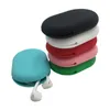 Newsilicone Bedrade Headset Opbergtas Data Line Kabel Sleutel Oortelefoon Opbergdoos Softbox Wasbaar EWF5976